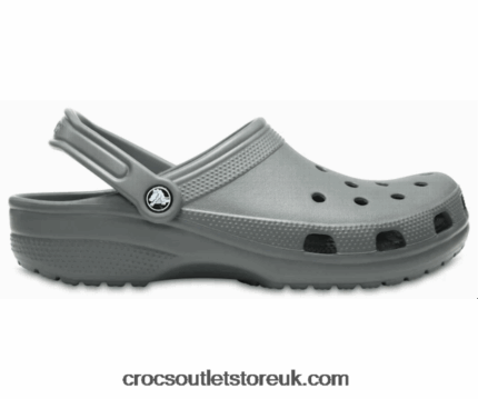 Women Classic Clog Crocs Slate Grey RD0B2B3