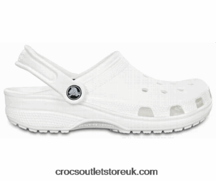 Women Classic Clog Crocs White RD0B2B2